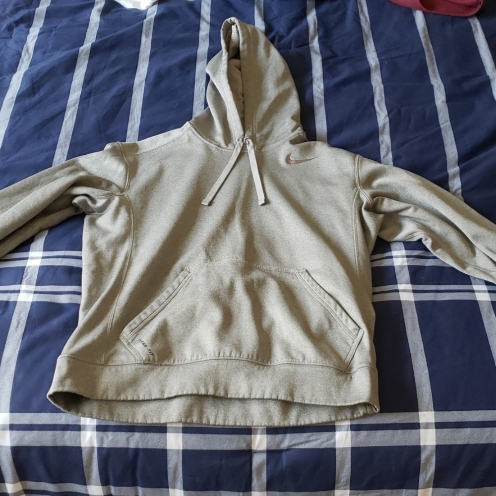 Nike Hoodie Grey Therma fit Medium size